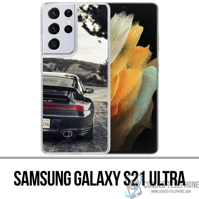 Coque Samsung Galaxy S21 Ultra - Porsche Carrera 4S Vintage