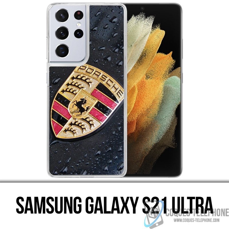 Custodia per Samsung Galaxy S21 Ultra - Porsche Rain