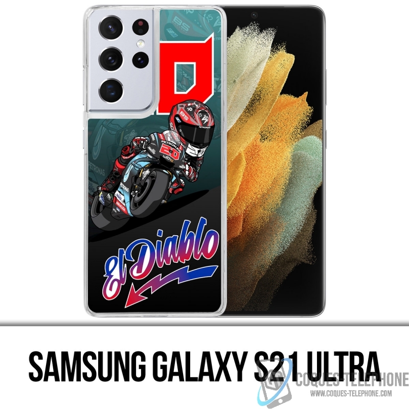 Custodia per Samsung Galaxy S21 Ultra - Quartararo Cartoon