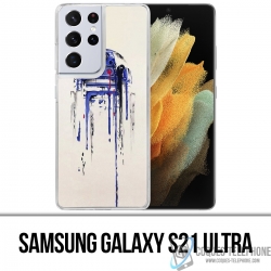 Coque Samsung Galaxy S21 Ultra - R2D2 Paint