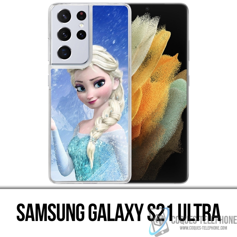 Coque Samsung Galaxy S21 Ultra - Reine Des Neiges Elsa