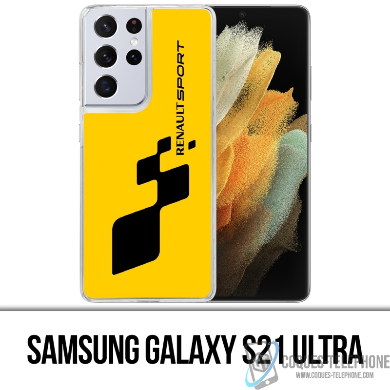 Funda Samsung Galaxy S21 Ultra - Renault Sport Amarillo