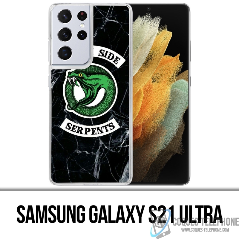 Samsung Galaxy S21 Ultra Case - Riverdale South Side Schlangenmarmor