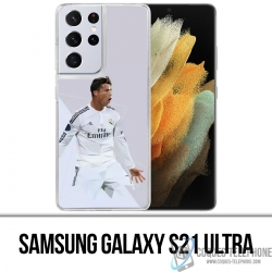 Custodia per Samsung Galaxy S21 Ultra - Ronaldo Lowpoly