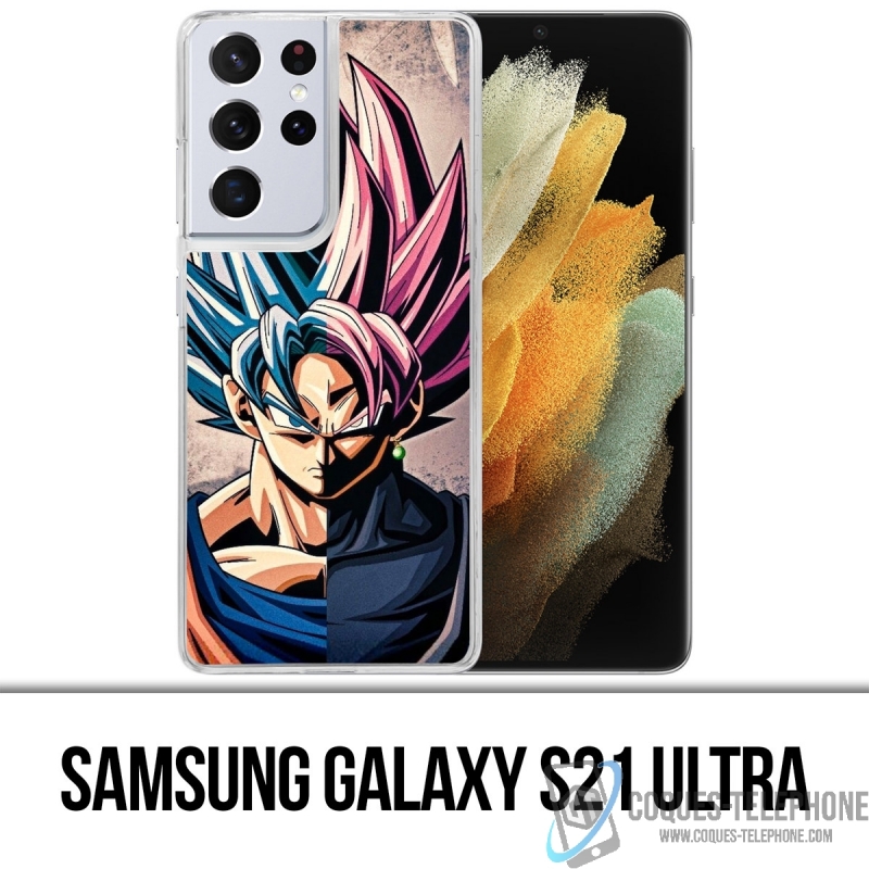 Custodia per Samsung Galaxy S21 Ultra - Goku Dragon Ball Super