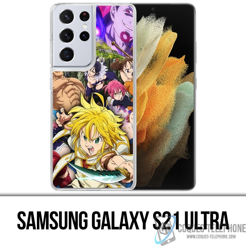 Coque Samsung Galaxy S21 Ultra - Seven Deadly Sins