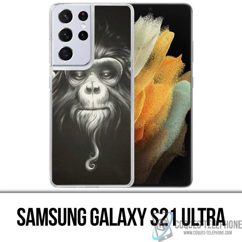 Funda Samsung Galaxy S21 Ultra - Monkey Monkey