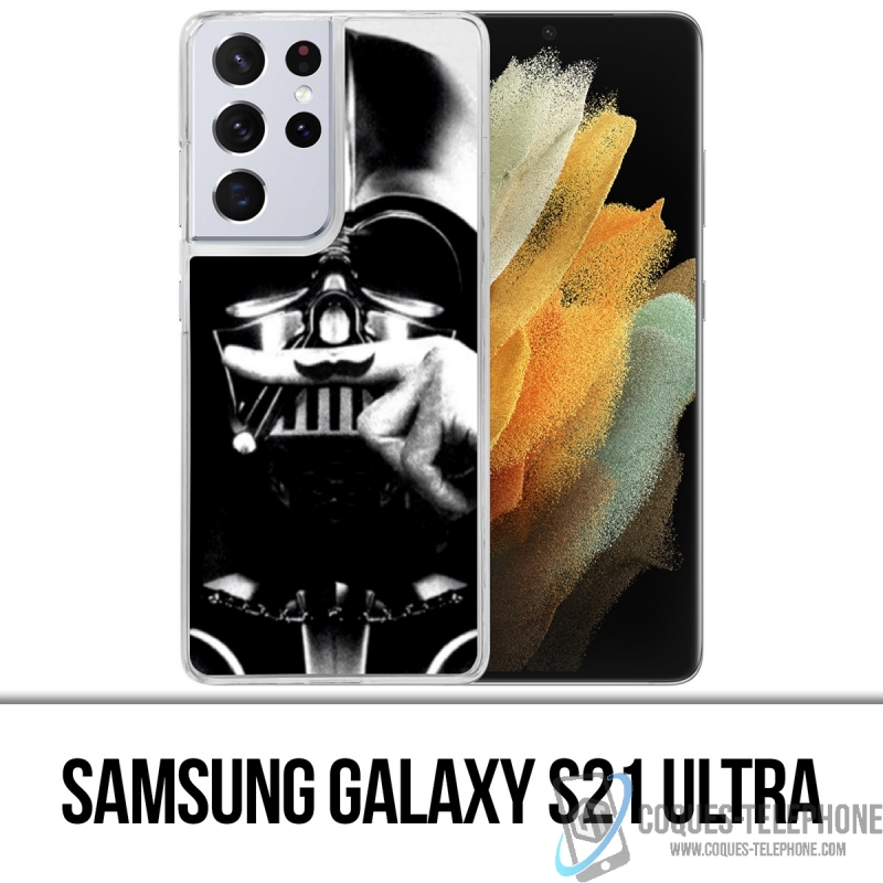 Funda Samsung Galaxy S21 Ultra - Bigote Star Wars Darth Vader