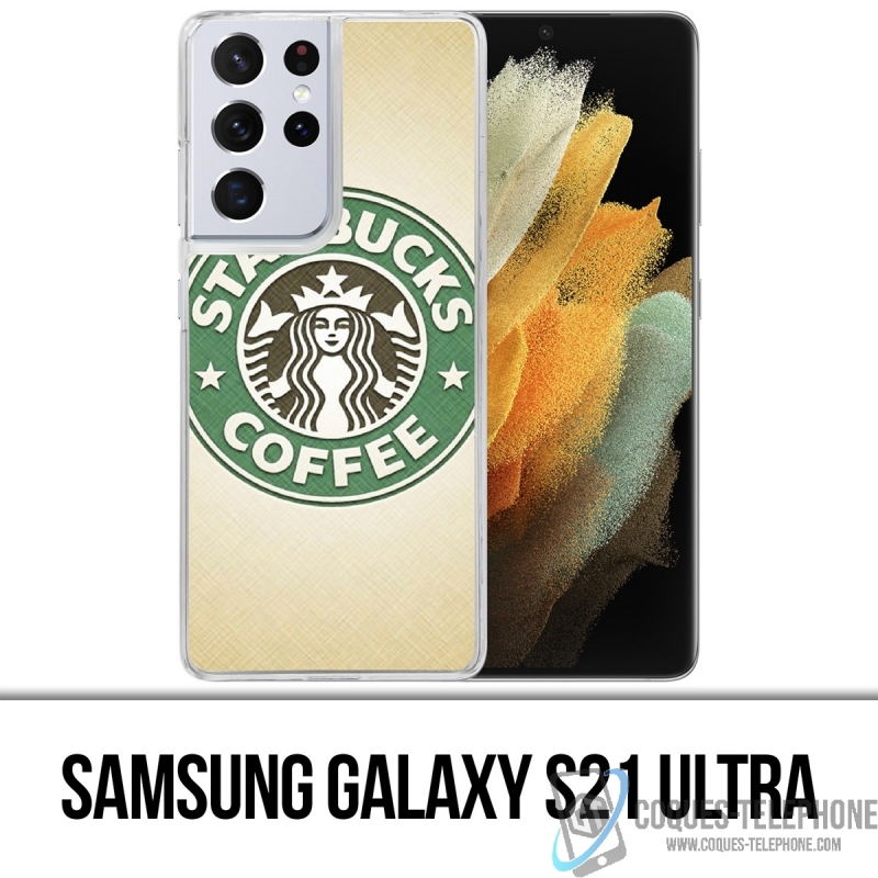 Coque Samsung Galaxy S21 Ultra - Starbucks Logo