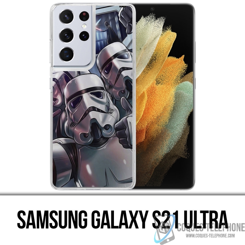 Coque Samsung Galaxy S21 Ultra - Stormtrooper Selfie