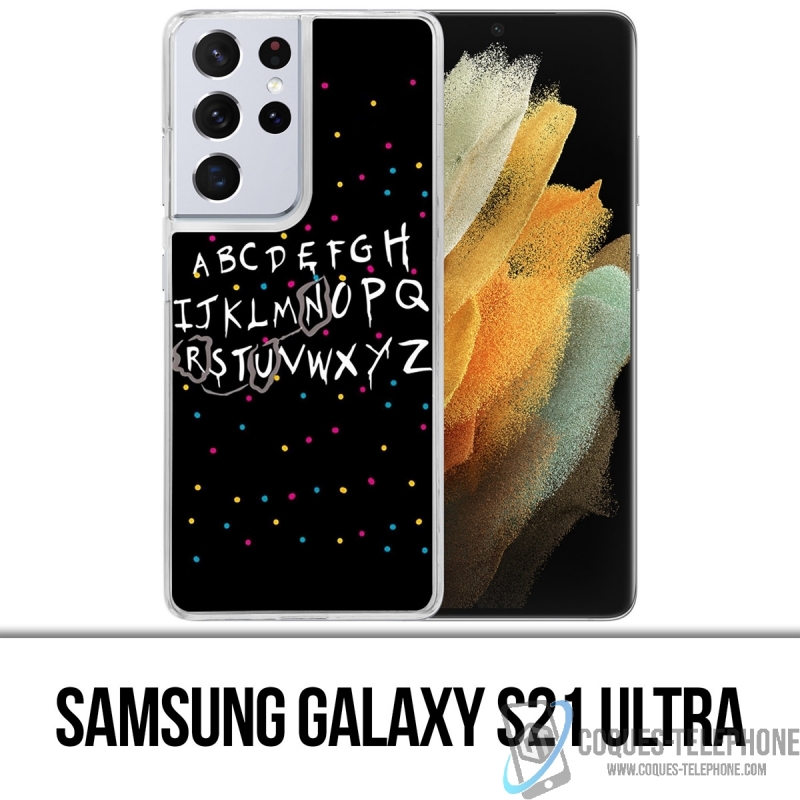 Funda Samsung Galaxy S21 Ultra - Alfabeto de cosas más extrañas