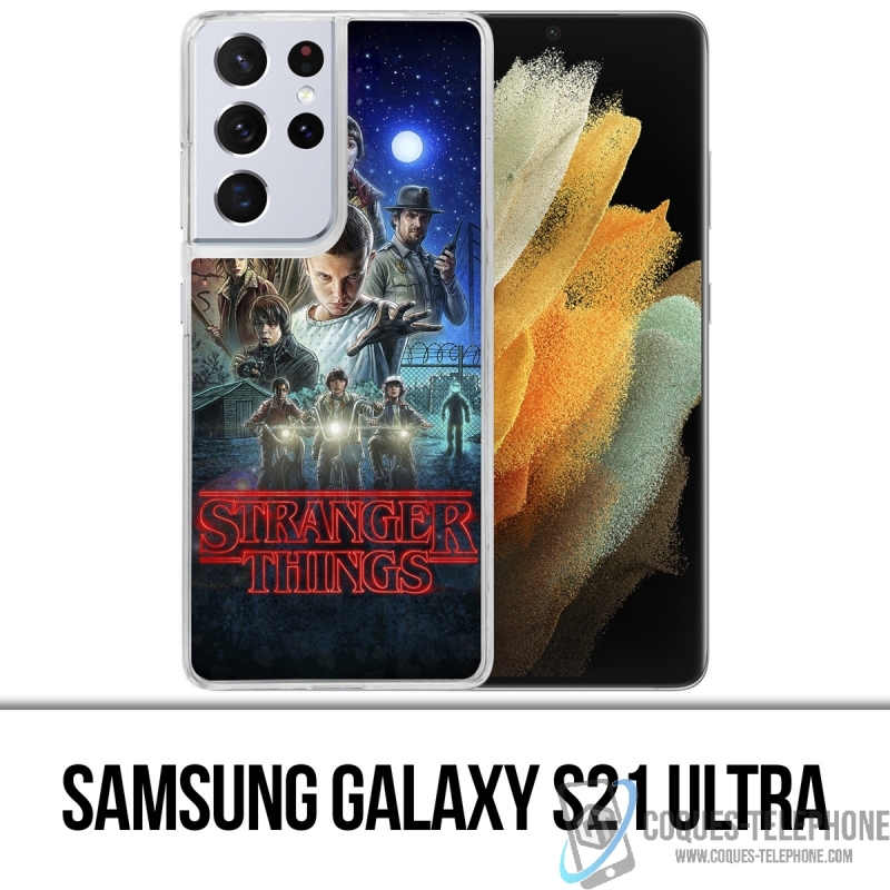 Custodia per Samsung Galaxy S21 Ultra - Poster di Stranger Things