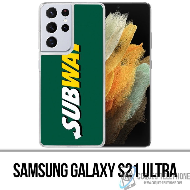 Coque Samsung Galaxy S21 Ultra - Subway