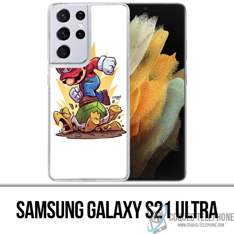 Samsung Galaxy S21 Ultra case - Super Mario Cartoon Turtle