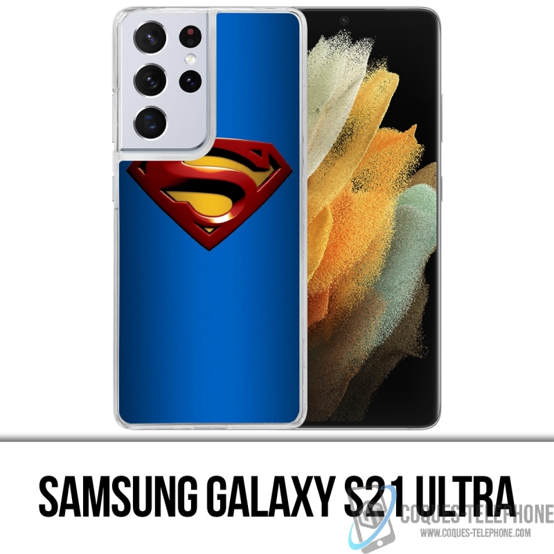 Coque Samsung Galaxy S21 Ultra - Superman Logo