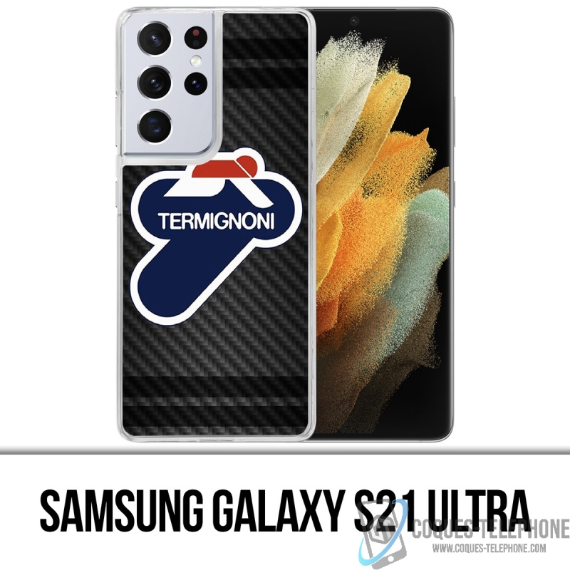 Custodia per Samsung Galaxy S21 Ultra - Termignoni Carbon