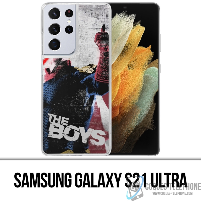 Coque Samsung Galaxy S21 Ultra - The Boys Protecteur Tag