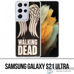 Custodia per Samsung Galaxy S21 Ultra - Walking Dead Daryl Wings