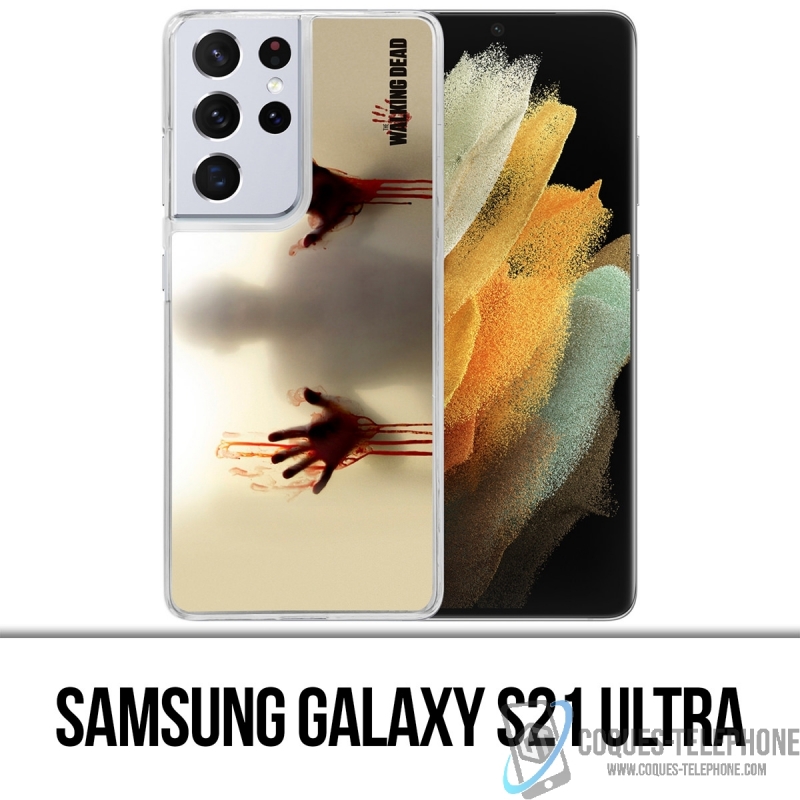 Funda Samsung Galaxy S21 Ultra - Walking Dead Hands