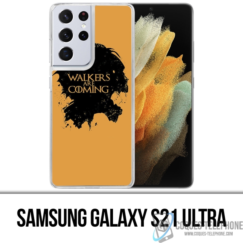 Funda Samsung Galaxy S21 Ultra - Llegan los caminantes de Walking Dead