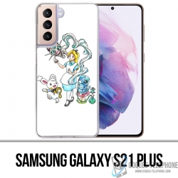 Coque Samsung Galaxy S21 Plus - Alice Au Pays Des Merveilles Pokémon