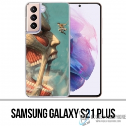 Coque Samsung Galaxy S21 Plus - Attack On Titan Art