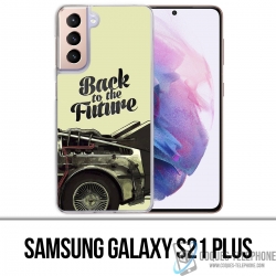 Coque Samsung Galaxy S21 Plus - Back To The Future Delorean