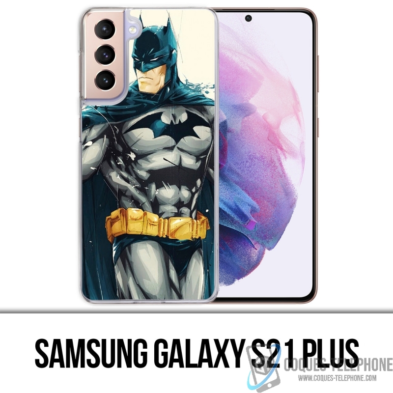 Funda Samsung Galaxy S21 Plus - Arte de pintura de Batman