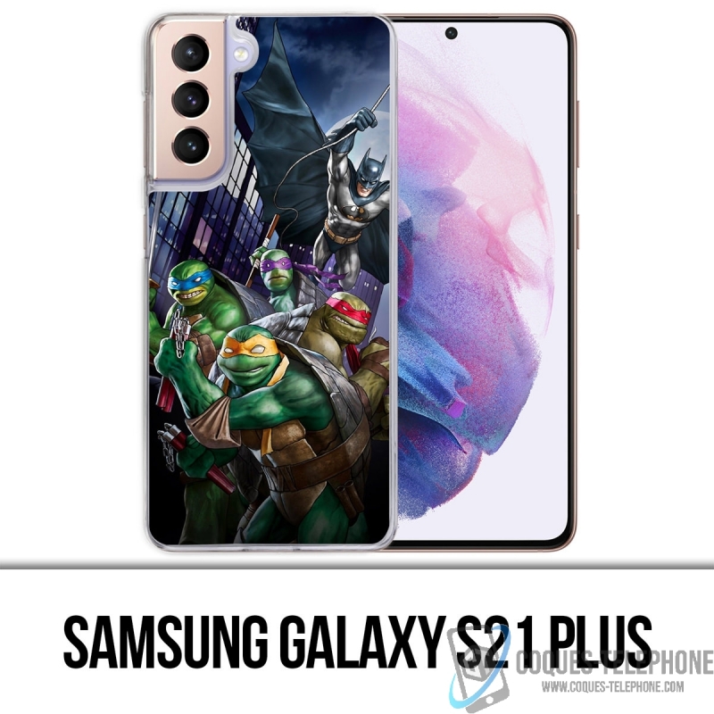 Samsung Galaxy S21 Plus case - Batman Vs Teenage Mutant Ninja Turtles