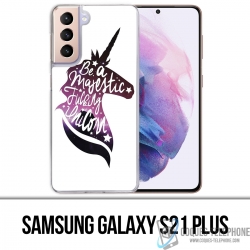 Funda Samsung Galaxy S21 Plus - Sé un unicornio majestuoso