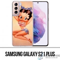 Funda para Samsung Galaxy S21 Plus - Betty Boop Vintage