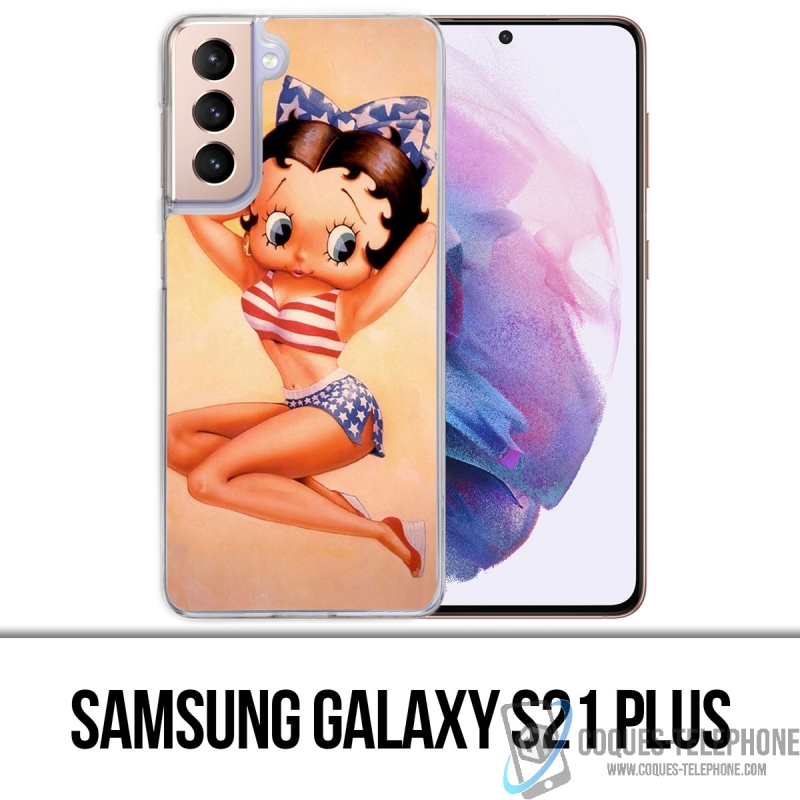 Custodia per Samsung Galaxy S21 Plus - Betty Boop Vintage