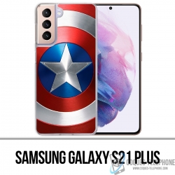 Custodia per Samsung Galaxy S21 Plus - Captain America Avengers Shield