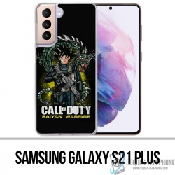 Custodia Samsung Galaxy S21 Plus - Call Of Duty X Dragon Ball Saiyan Warfare