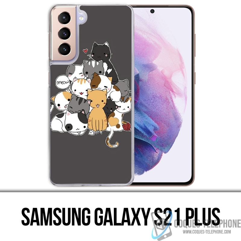 Custodia per Samsung Galaxy S21 Plus - Cat Meow