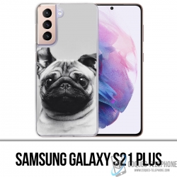 Coque Samsung Galaxy S21 Plus - Chien Carlin Oreilles