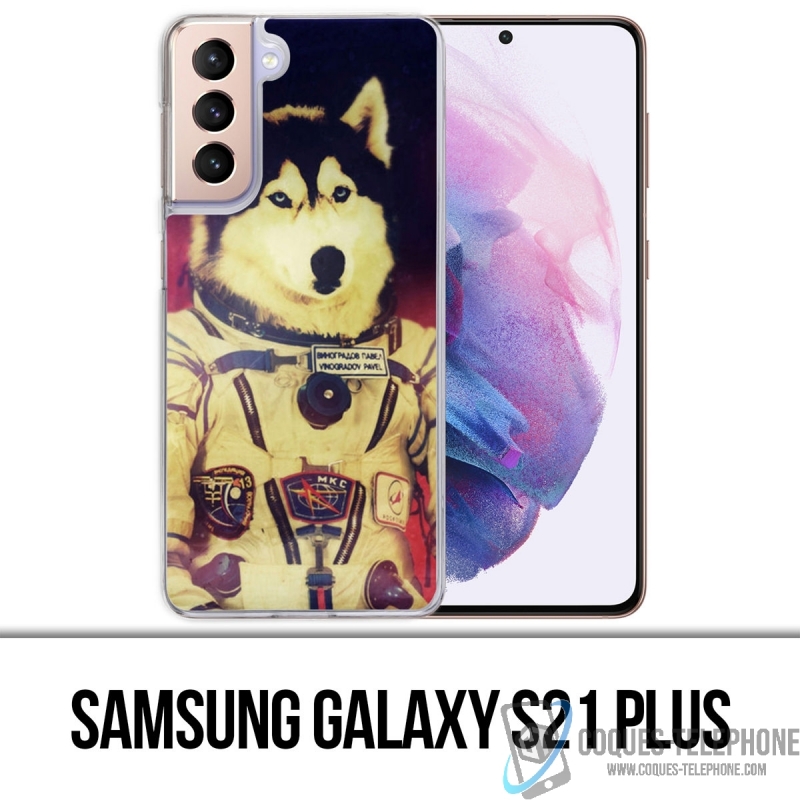 Custodia per Samsung Galaxy S21 Plus - Cane astronauta Jusky