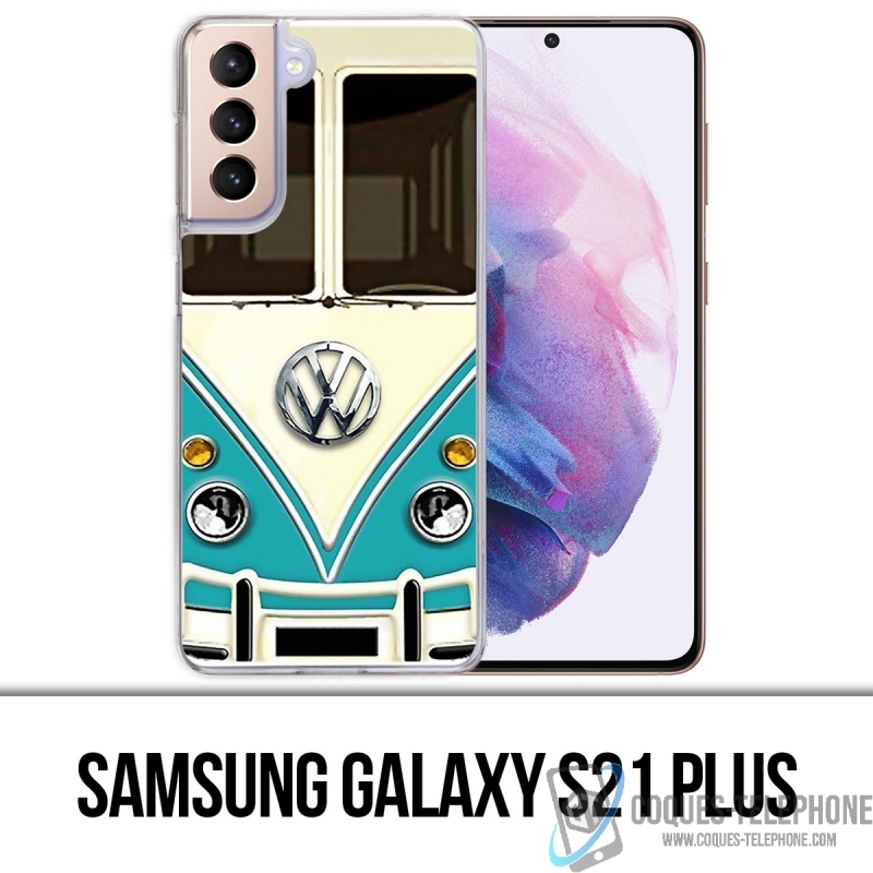 Custodia per Samsung Galaxy S21 Plus - Autobus Volkswagen VW vintage