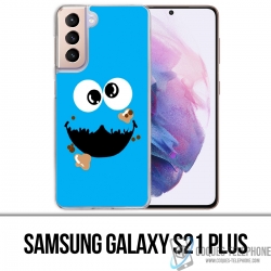 Custodia per Samsung Galaxy S21 Plus - Cookie Monster Face