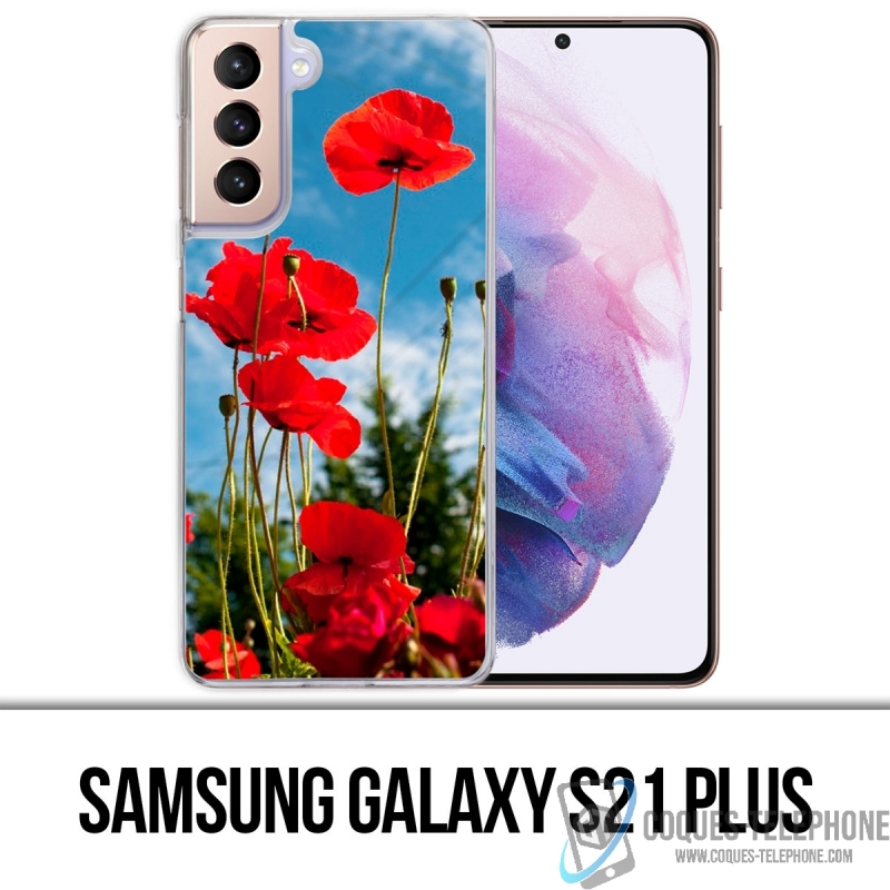 Funda Samsung Galaxy S21 Plus - Amapolas 1