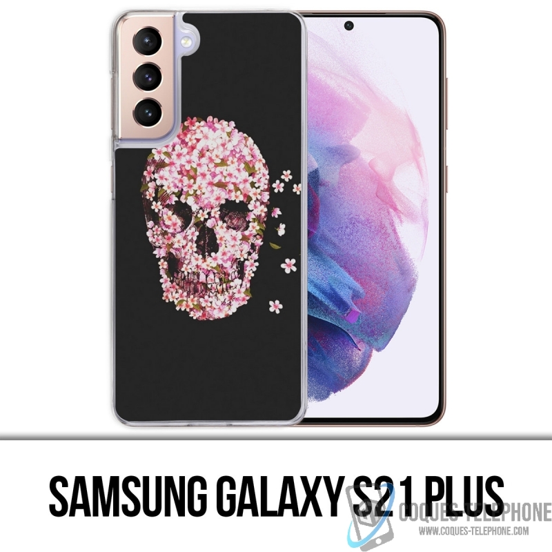 Coque Samsung Galaxy S21 Plus - Crane Fleurs 2