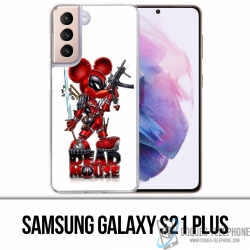 Custodia per Samsung Galaxy S21 Plus - Deadpool Mickey