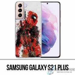 Coque Samsung Galaxy S21 Plus - Deadpool Paintart