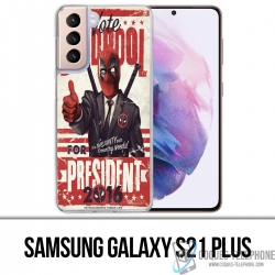 Funda Samsung Galaxy S21 Plus - Deadpool President