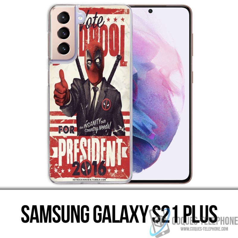 Custodia Samsung Galaxy S21 Plus - Deadpool President