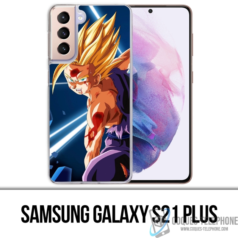 Coque Samsung Galaxy S21 Plus - Dragon Ball Gohan Kameha