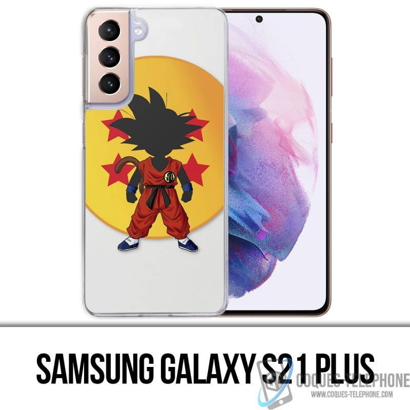 Coque Samsung Galaxy S21 Plus - Dragon Ball Goku Boule De Crystal