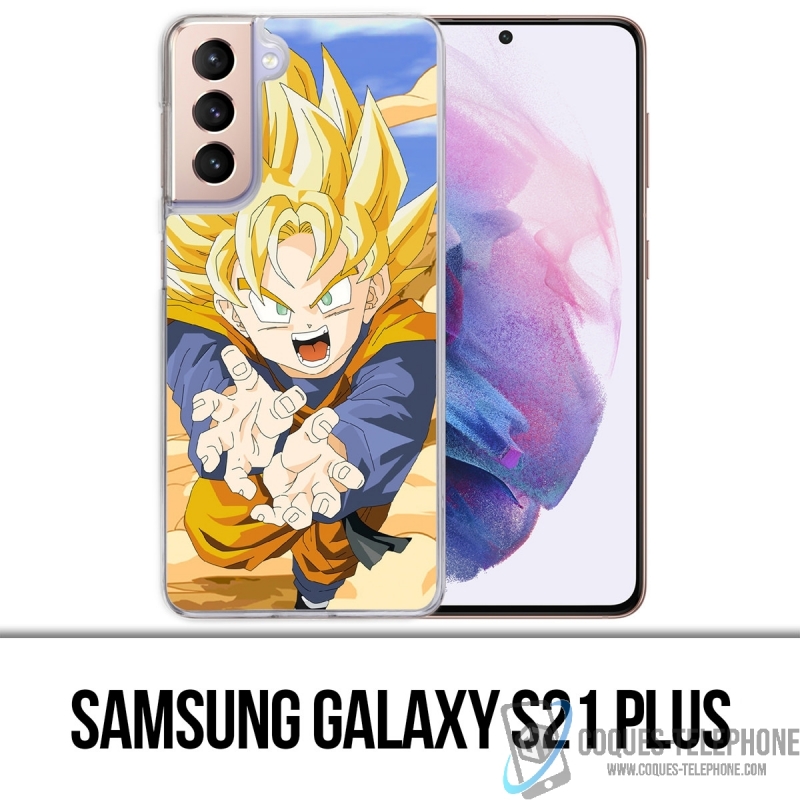 Coque Samsung Galaxy S21 Plus - Dragon Ball Son Goten Fury