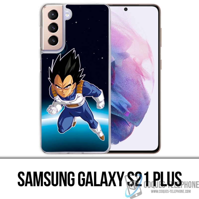 Coque Samsung Galaxy S21 Plus - Dragon Ball Vegeta Espace