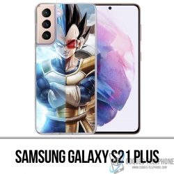 Coque Samsung Galaxy S21 Plus - Dragon Ball Vegeta Super Saiyan